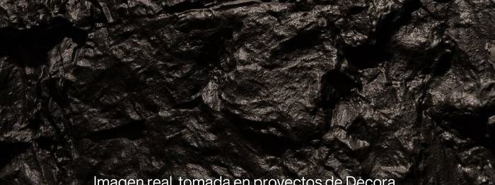 Muestra de placa tipo piedra con relieve